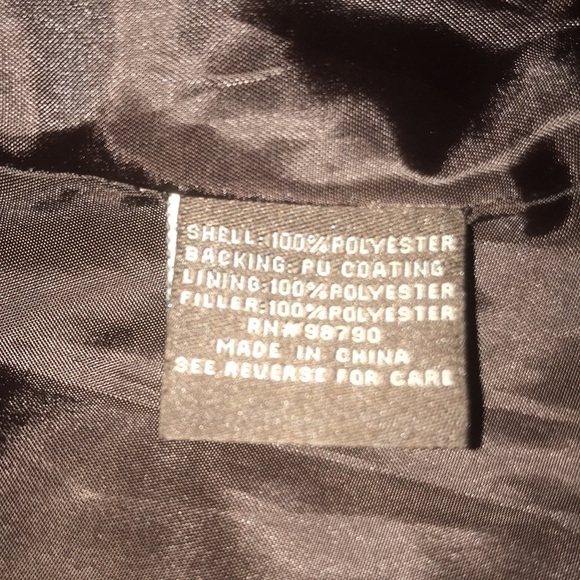 DOLLHOUSE outerwear warm winter coat dark brown detachable hood NEW size S - Picture 10 of 10